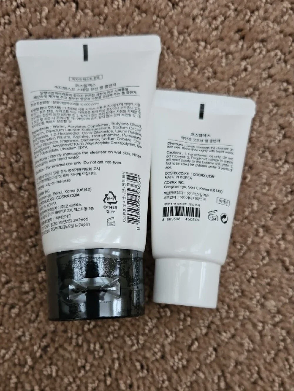 COSRX Travel Size Cleansers Duo Set